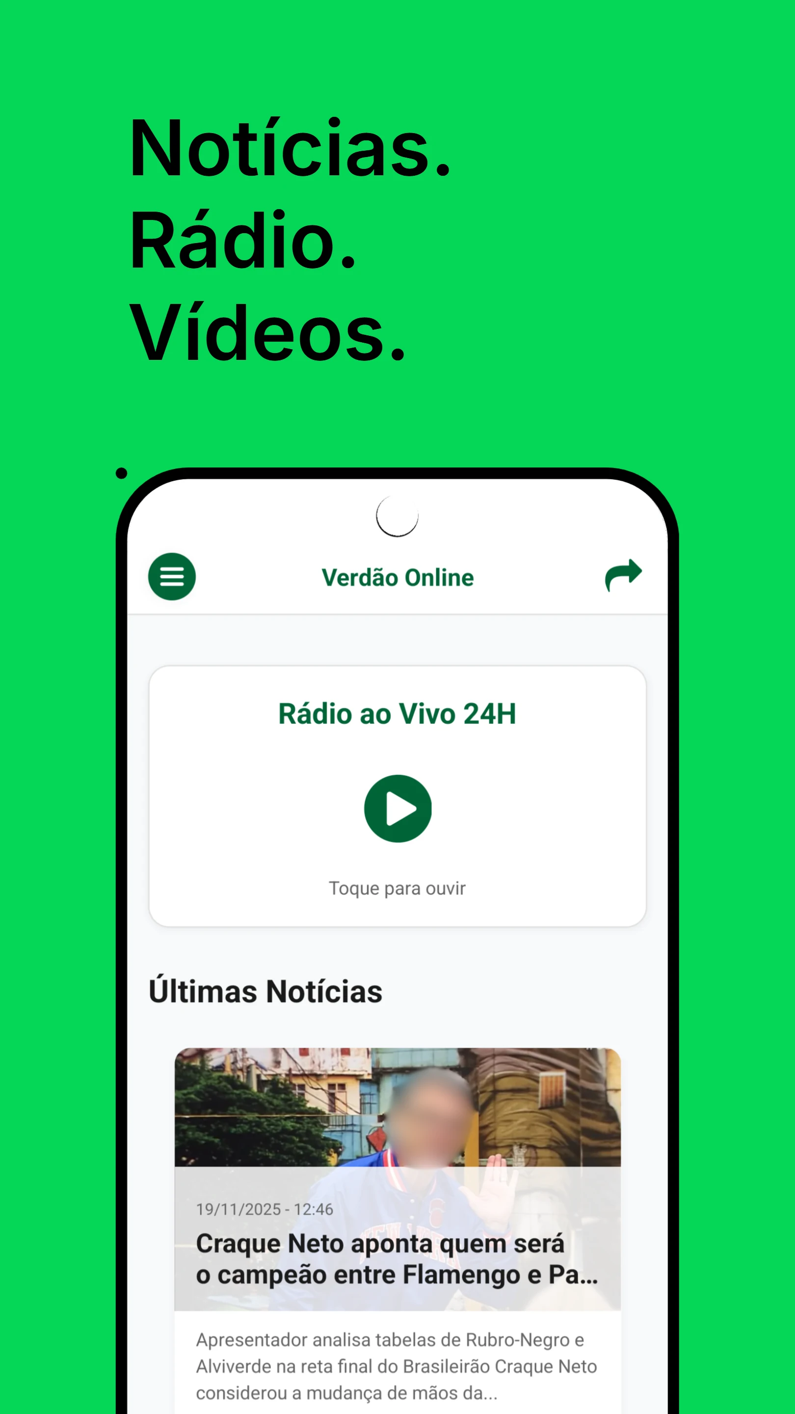 Verdão Online - Torcedores screenshot